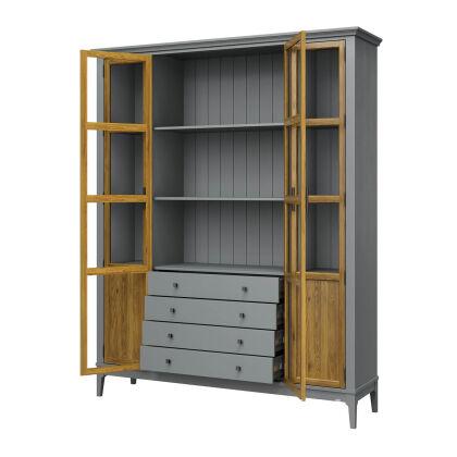 Шкаф для книг Квадро-С 422С/04